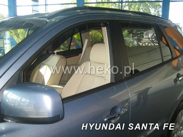 Ofuky oken Hyundai Santa Fe 2000-2006, + zadní