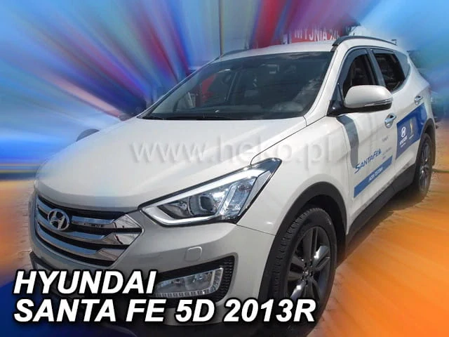Ofuky oken Hyundai Santa Fe 2012-2018, + zadní