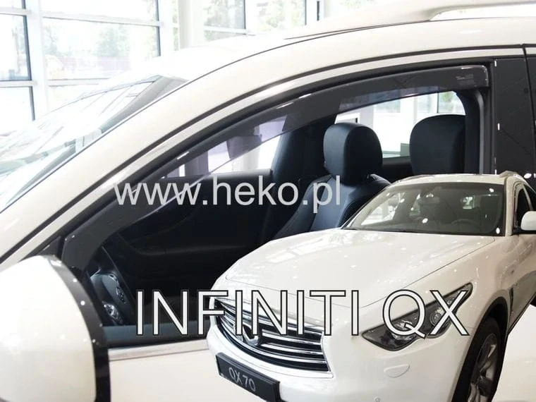 Ofuky oken Infinity QX70 2008-2017, + zadní