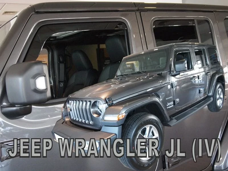 Ofuky oken Jeep Wrangler 2019-, + zadní