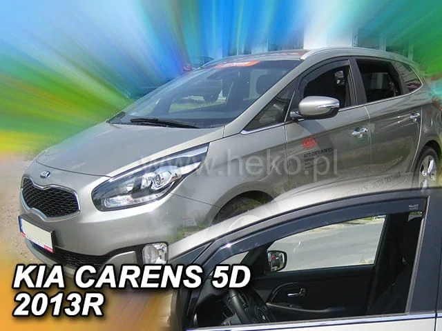 Ofuky oken Kia Carens 2013-2019, + zadní