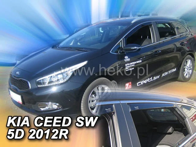 Ofuky oken Kia Ceed 2012-2018, combi, + zadní