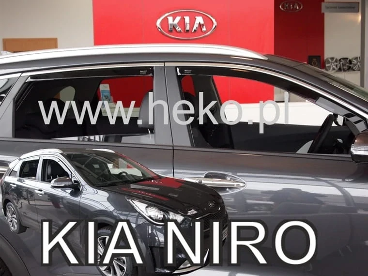 Ofuky oken Kia Niro 2016-2021, + zadní