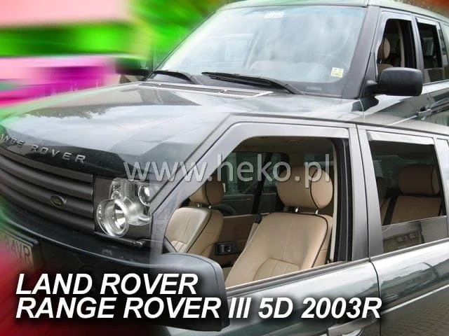 Ofuky oken Land Rover Range Rover 2002-2012, + zadní
