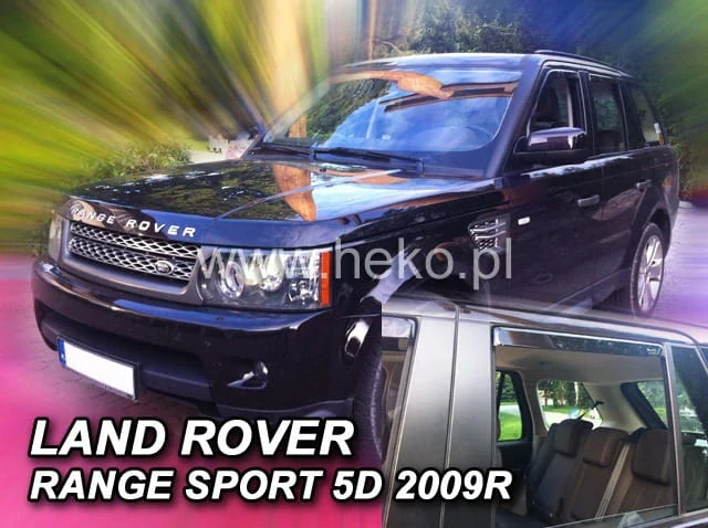Ofuky oken Land Rover Range Rover Sport 2005-2012, + zadní