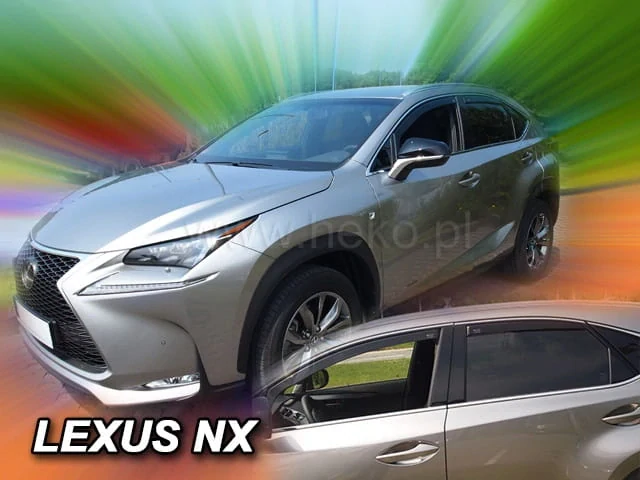 Ofuky oken Lexus NX 2014-2021, + zadní