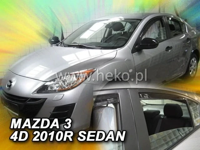Ofuky oken Mazda 3 2008-2014, sedan, + zadní
