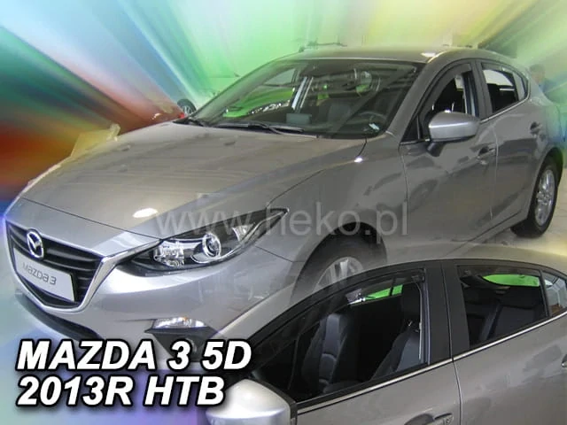 Ofuky oken Mazda 3 2013-2018, sedan/htb, + zadní