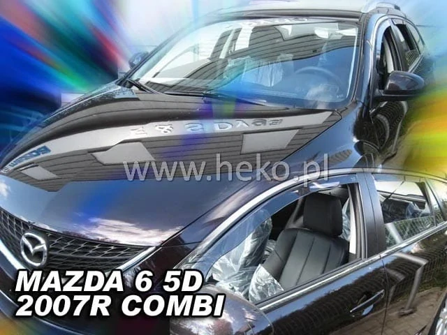 Ofuky oken Mazda 6 2007-2013, combi, + zadní