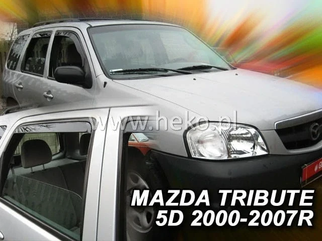 Ofuky oken Mazda Tribute 2000-2008, + zadní