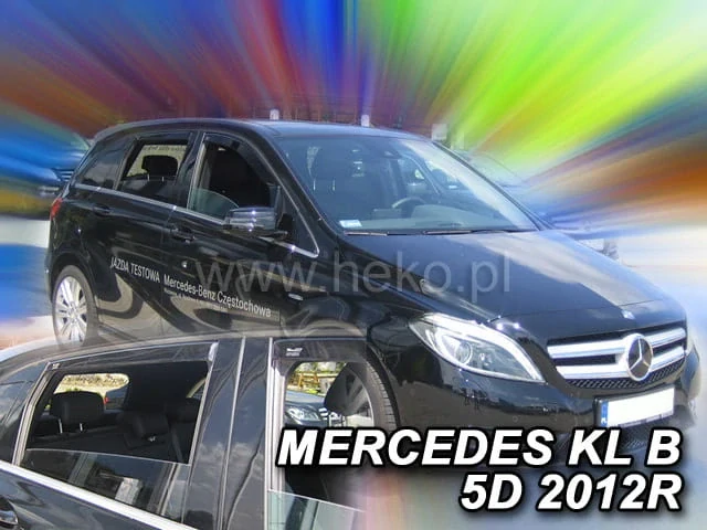 Ofuky oken Mercedes B-Class 2011-2018, W246, + zadní