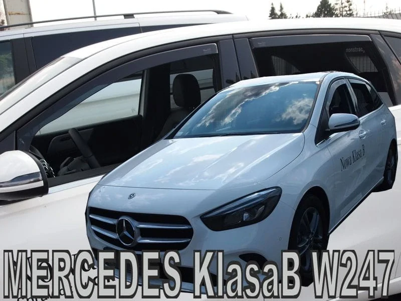 Ofuky oken Mercedes B-Class 2019-, W247, + zadní