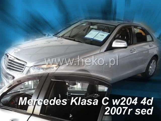 Ofuky oken Mercedes C-Class  2007-2014, sedan, W204, + zadní