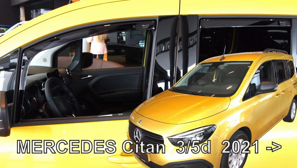 Ofuky oken Mercedes Citan 2021-, + zadní
