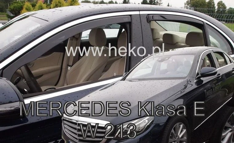 Ofuky oken Mercedes E-Class  2016-, 4 dveře, W213, + zadní