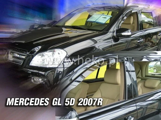 Ofuky oken Mercedes GL-Class 2007-, X164, + zadní