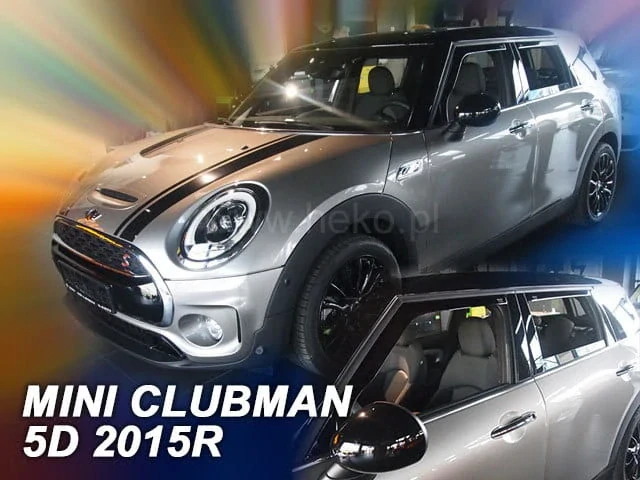 Ofuky oken Mini Clubman 2015-, + zadní
