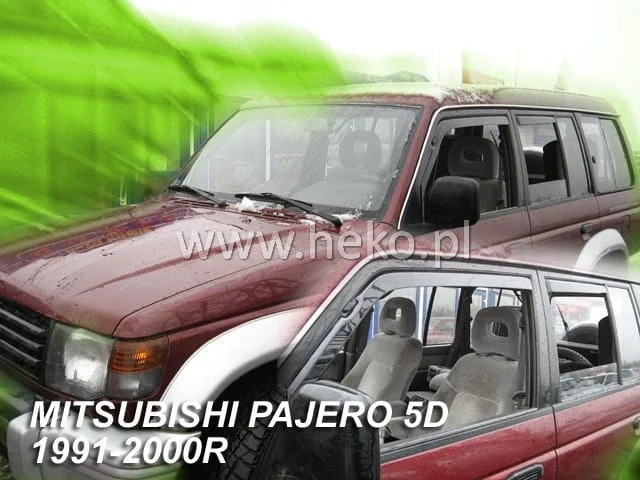 Ofuky oken Mitsubishi Pajero 1991-1999, 3 i 5 dveří