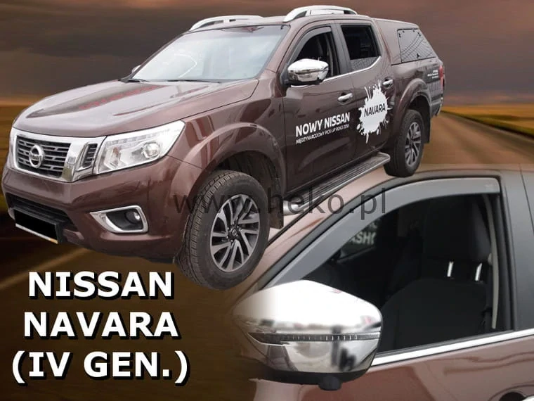 Ofuky oken Nissan Navara 2014-