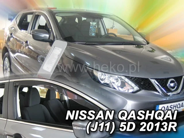 Ofuky oken Nissan Qashqai 2013-2021, + zadní