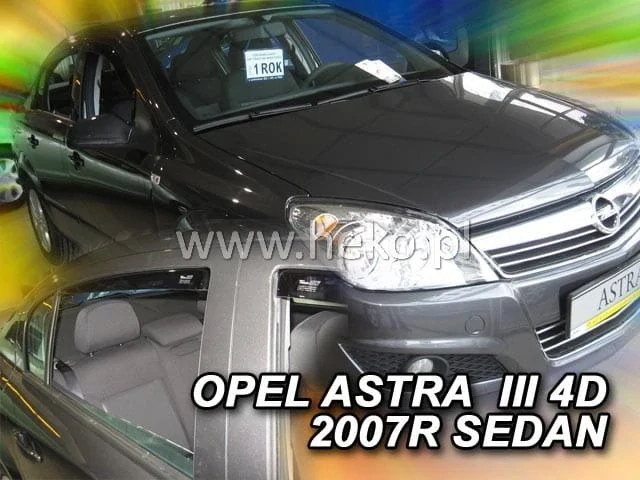 Ofuky oken Opel Astra H 2007-2014, sedan, + zadní