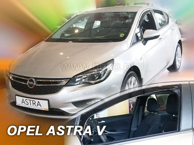 Ofuky oken Opel Astra K 2015-2022, htb, + zadní