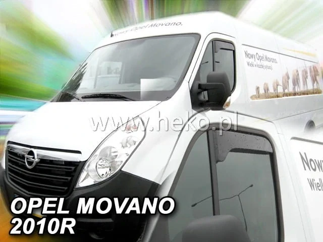 Ofuky oken Opel Movano 2010-2022, krátké