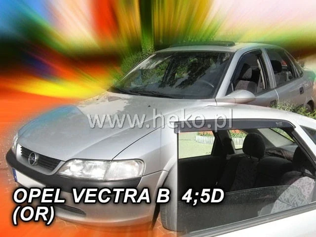 Ofuky oken Opel Vectra B 1996-2002, 4 i 5 dveří, sedan, htb, + zadní