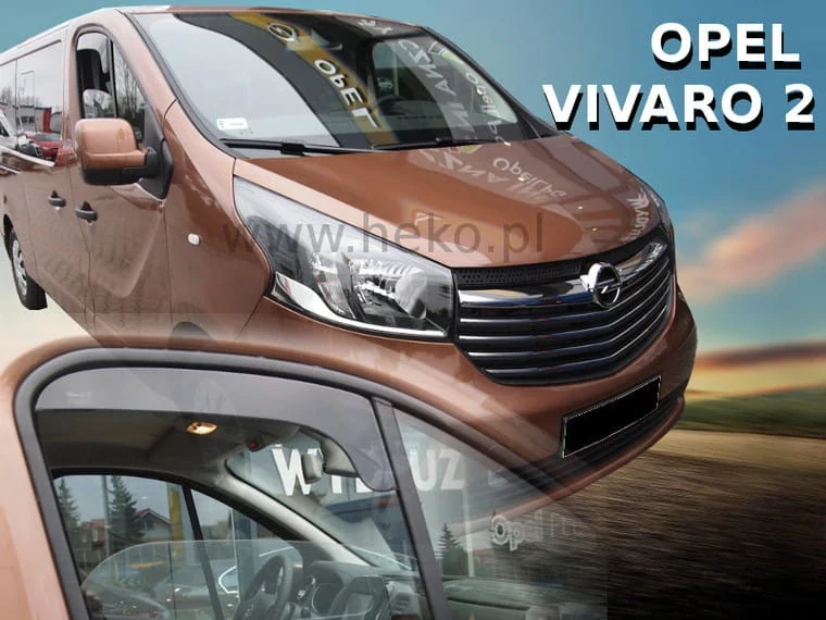 Ofuky oken Opel Vivaro 2014-2019, krátké