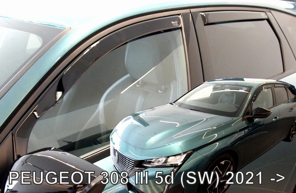 Ofuky oken Peugeot 308 2021-, + zadní