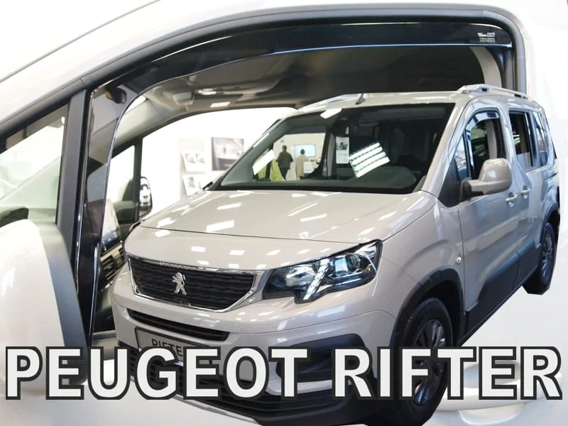 Ofuky oken Peugeot Rifter 2018-, + zadní