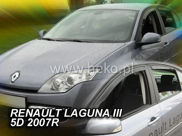 Ofuky oken Renault III Laguna 2007-2015, + zadní