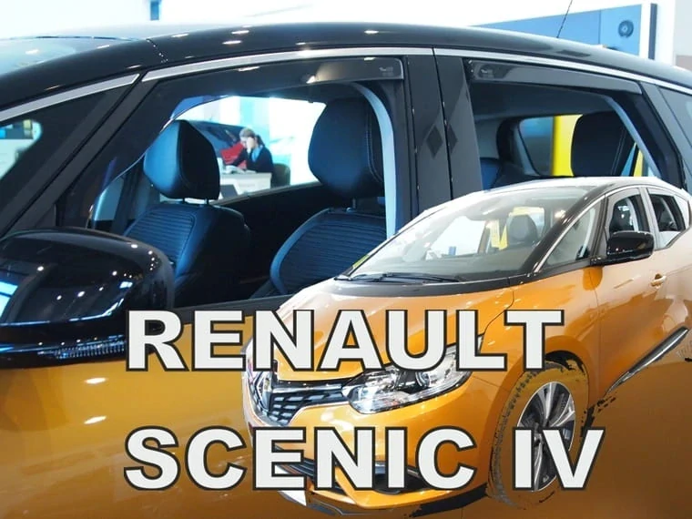 Ofuky oken Renault Scenic 2017-, + zadní