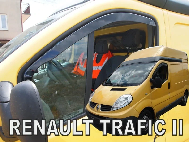 Ofuky oken Renault Trafic 2001-2014, dlouhé, k zrcátku