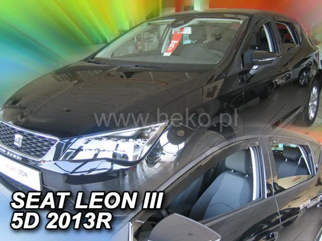 Ofuky oken Seat Leon 2012-2020, htb, + zadní