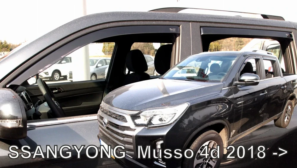 Ofuky oken SSangyong Musso 2018-