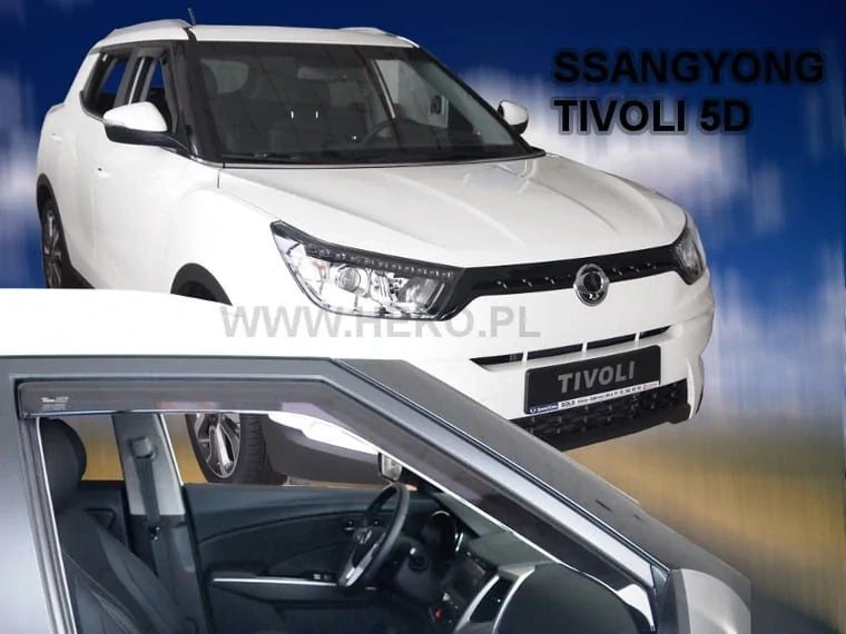 Ofuky oken SsangYong XLV 2015-, + zadní