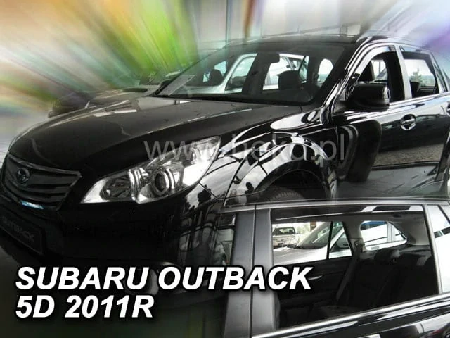 Ofuky oken Subaru Outback IV 2009-2014, + zadní