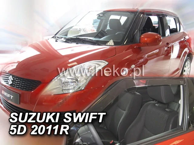Ofuky oken Suzuki Swift 2010-2017, + zadní