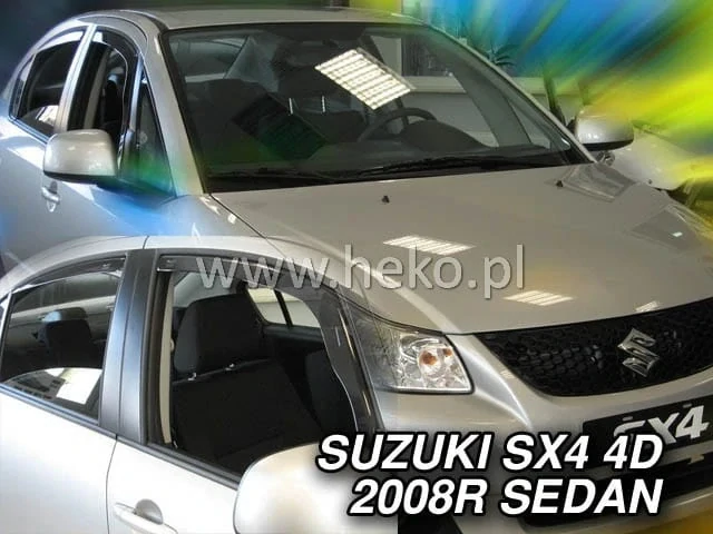 Ofuky oken Suzuki SX4 2006-2014, sedan, + zadní
