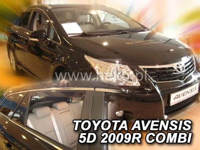 Ofuky oken Toyota Avensis 2009-2018, combi, + zadní