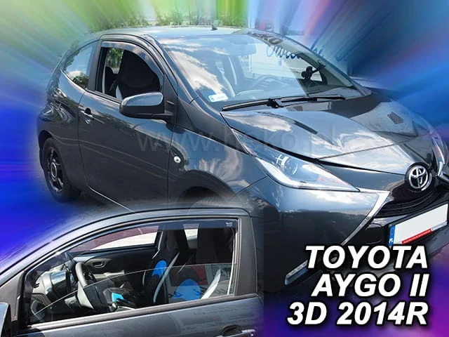 Ofuky oken Toyota Aygo 2014-, 3 dveře