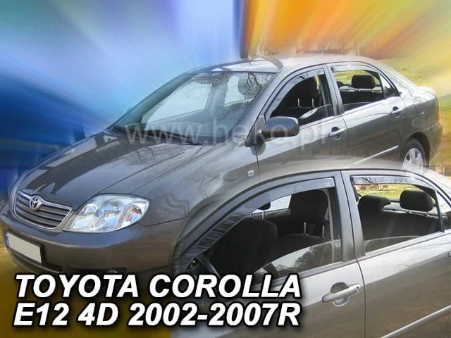 Ofuky oken Toyota Corolla 2002-2007, 5 dveří, combi, + zadní