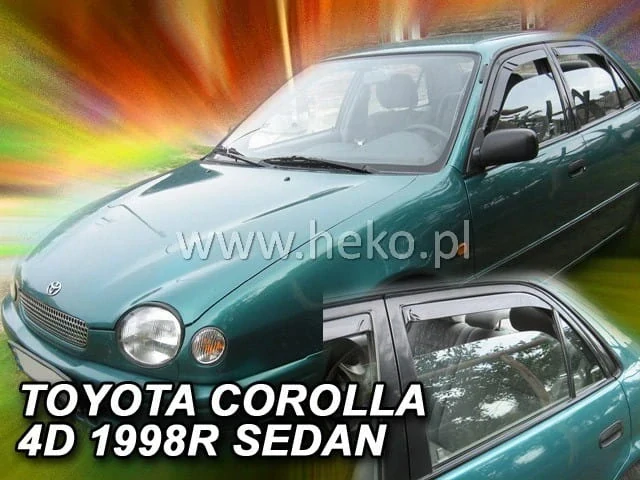 Ofuky oken Toyota Corolla 1997-2001, 5 dveří, sedan, + zadní