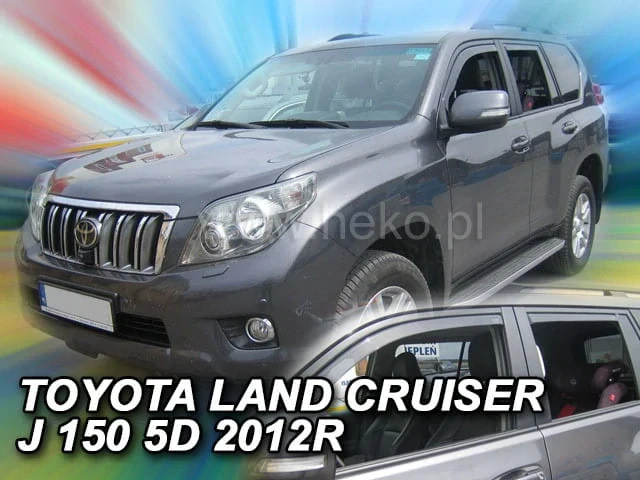 Ofuky oken  Toyota Land Cruiser J150 2009-, 5 dveří, + zadní