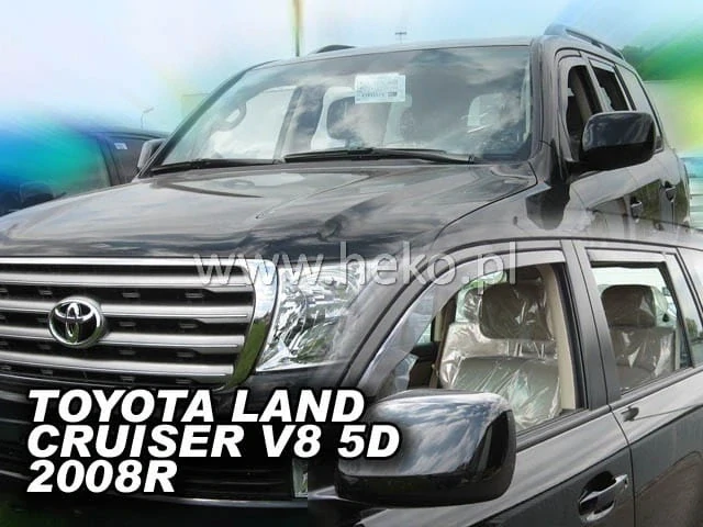 Ofuky oken Toyota Land Cruiser V8 2007-, 5 dveří, + zadní