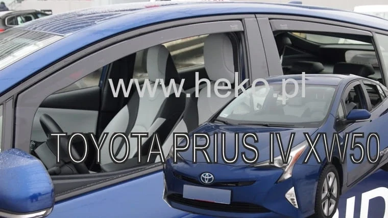 Ofuky oken Toyota Prius 2015-2022, XW50, + zadní
