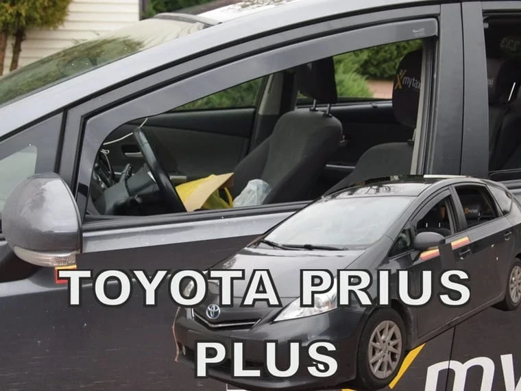 Ofuky oken Toyota Prius Plus 2011-, + zadní
