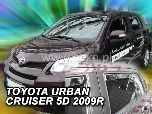 Ofuky oken Toyota Urban Cruiser 2008-, 5 dveří, + zadní