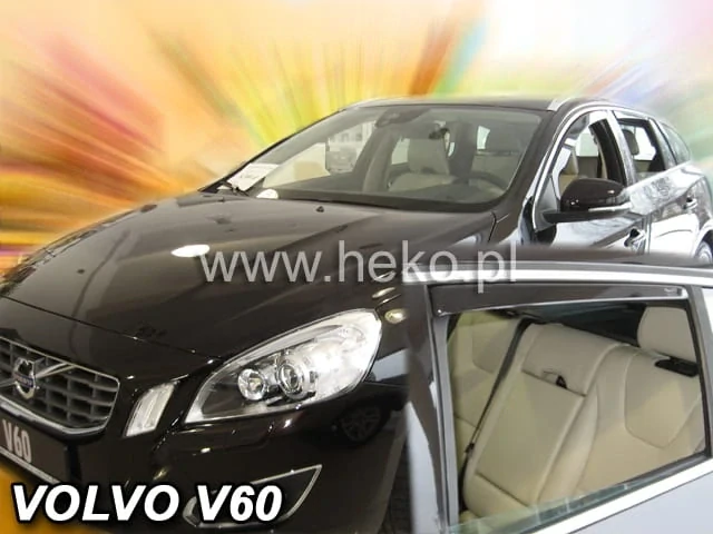 Ofuky oken Volvo V60 2010-2018, + zadní